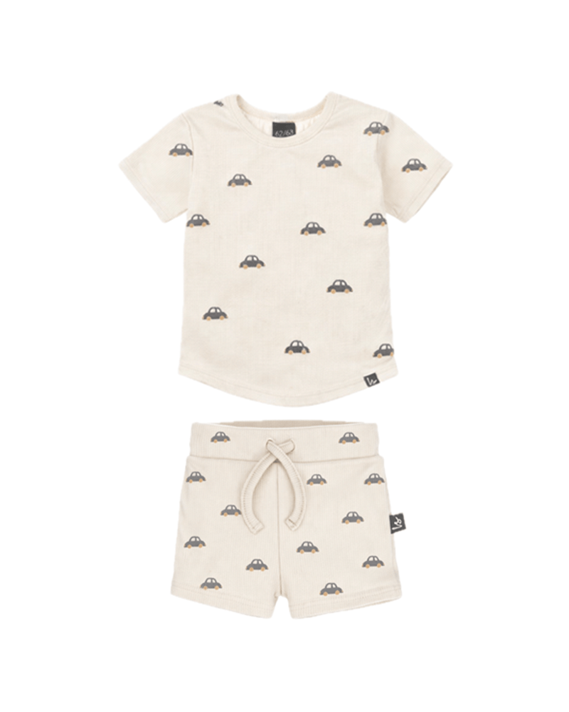 Outfit rib jersey mini cars