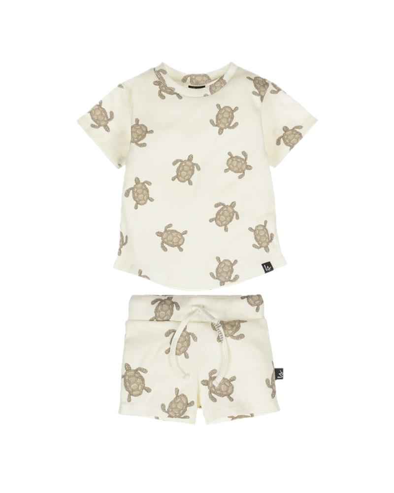 Outfit rib jersey mini turtle