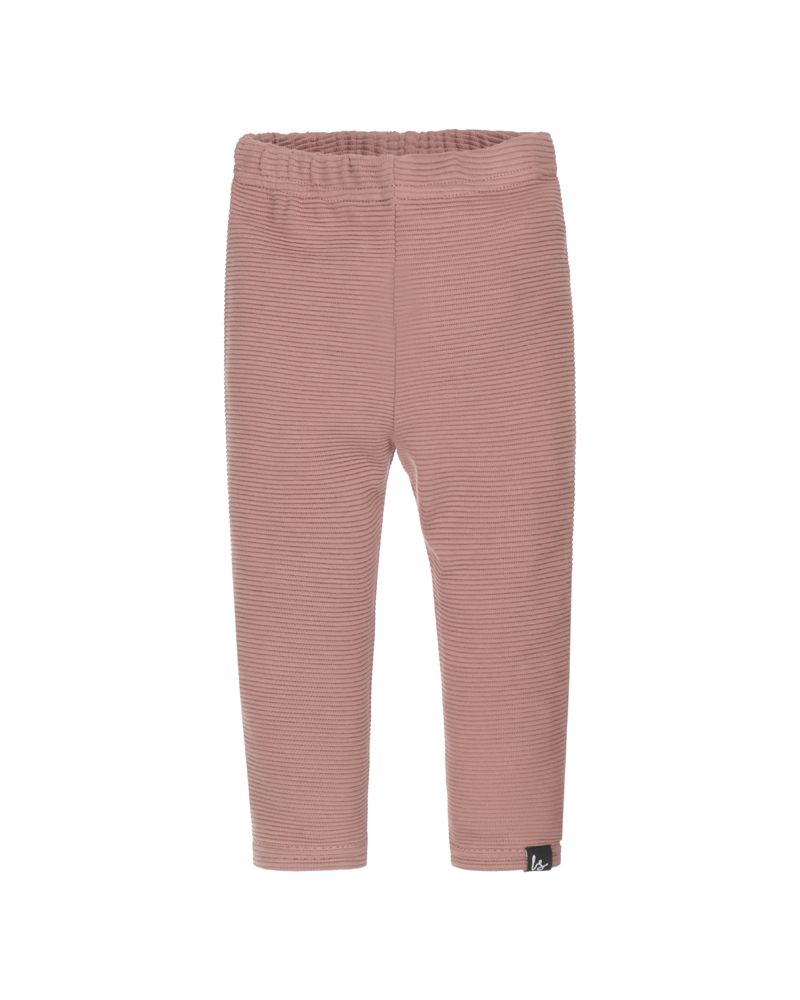 Legging rib (clay pink)