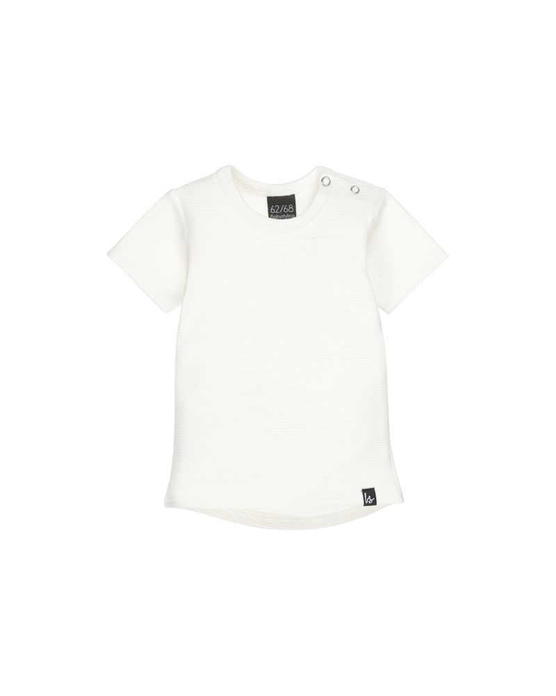 Rib t-shirt (ecru)