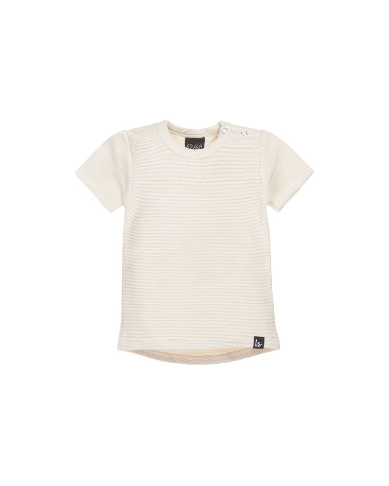 Rib t-shirt (sand) 