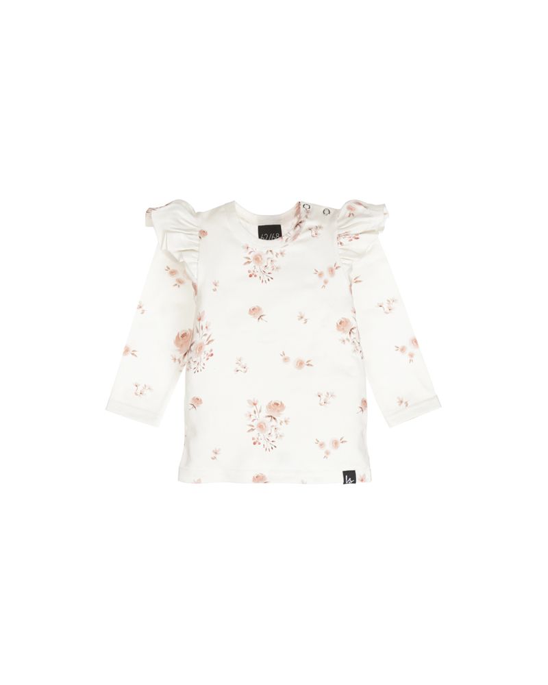 Ruffle longsleeve frieda roses