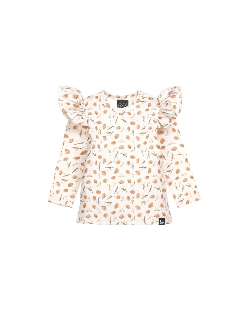 Ruffle longsleeve tulpjes