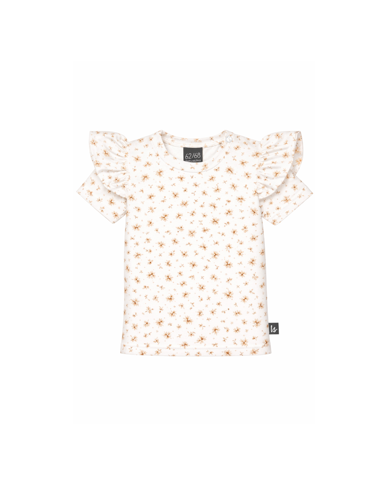 Ruffle t-shirt floral camilla