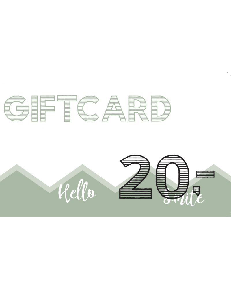 Giftcard - 20 euro