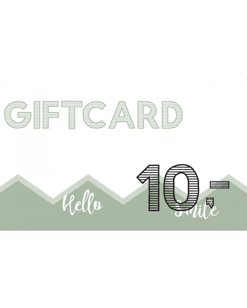 Giftcard - 10 euro