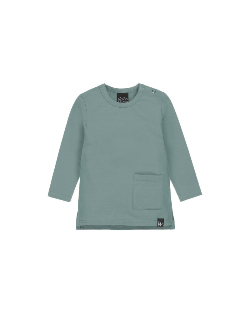 Split longsleeve (dark dusty mint)