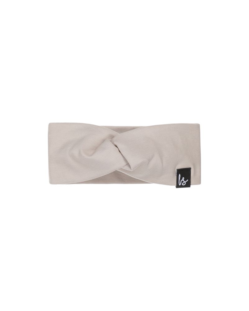 Twist haarbandje sand