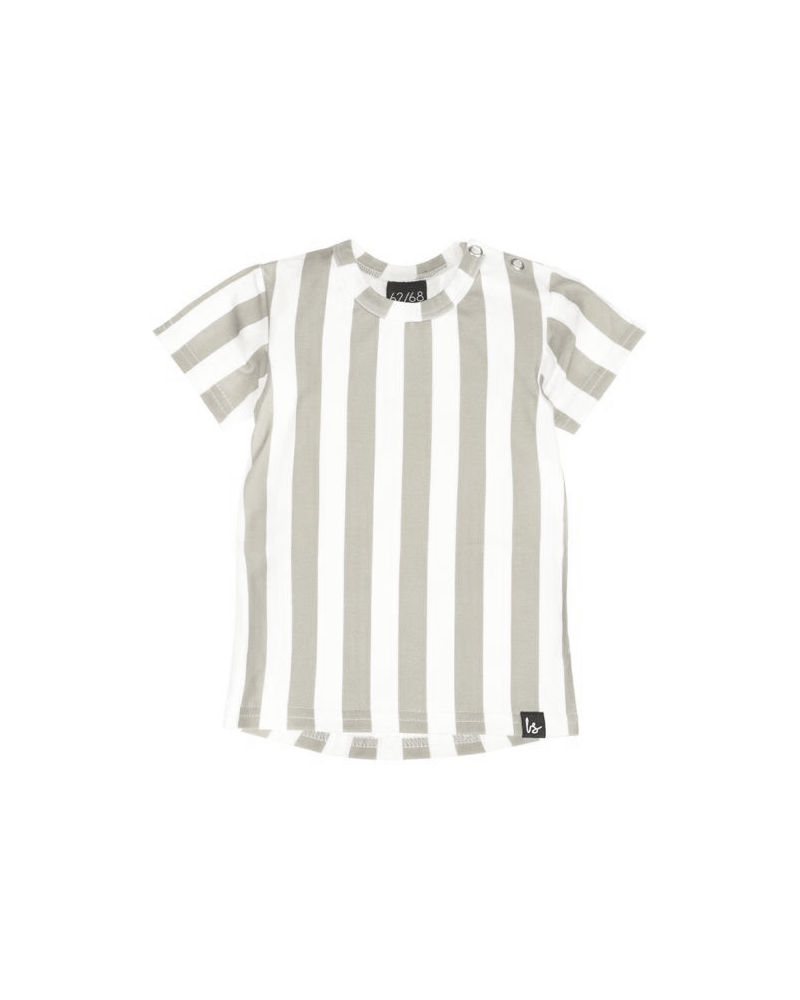 Vertical t-shirt stripes groen