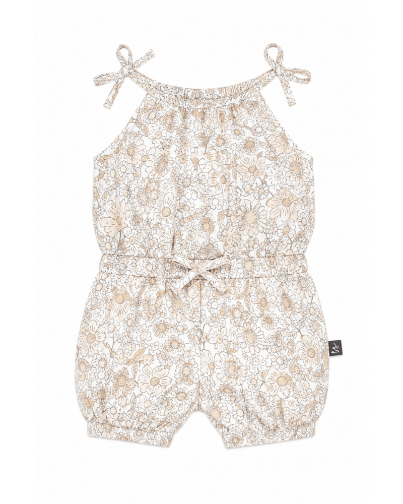 Summer onesie vintage garden