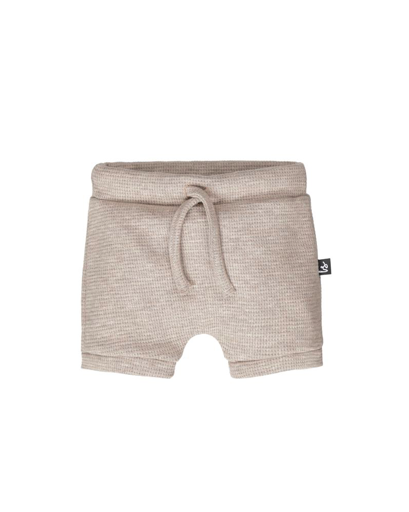 Wafel short bruin