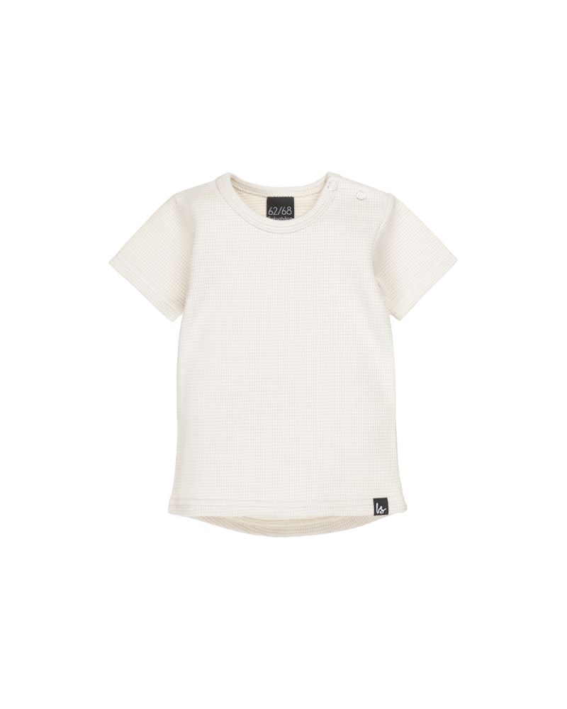 Wafel (sand) t-shirt (rounded back)
