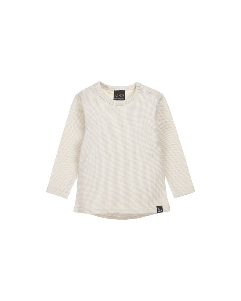 Wafel longsleeve (sand)