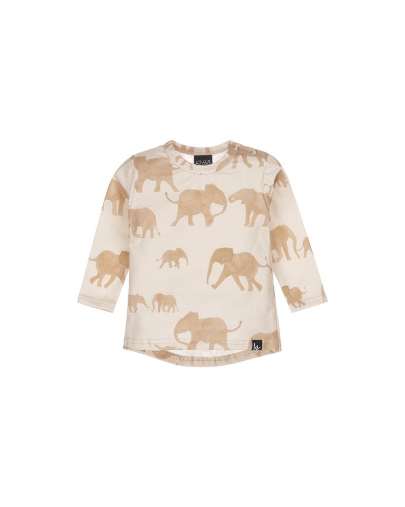 Little elephant camel longsleeve (rounded back)