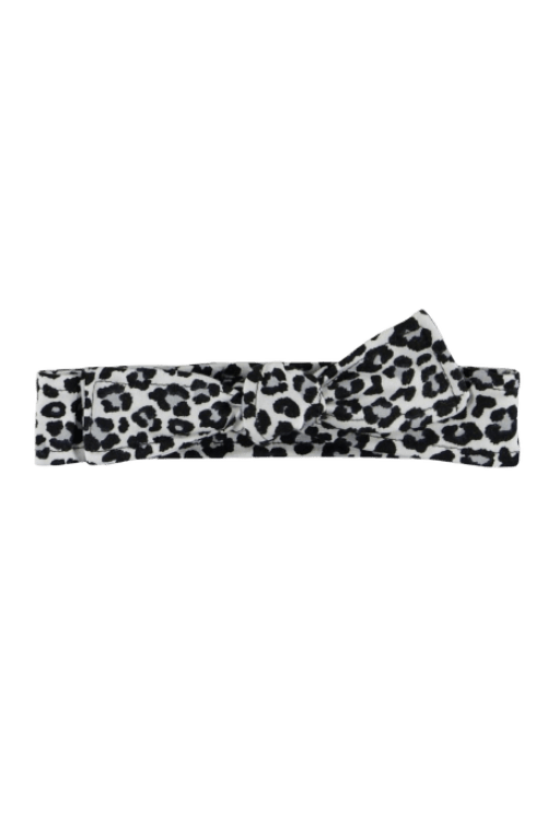 Leopard haarbandje (wit) (small print)