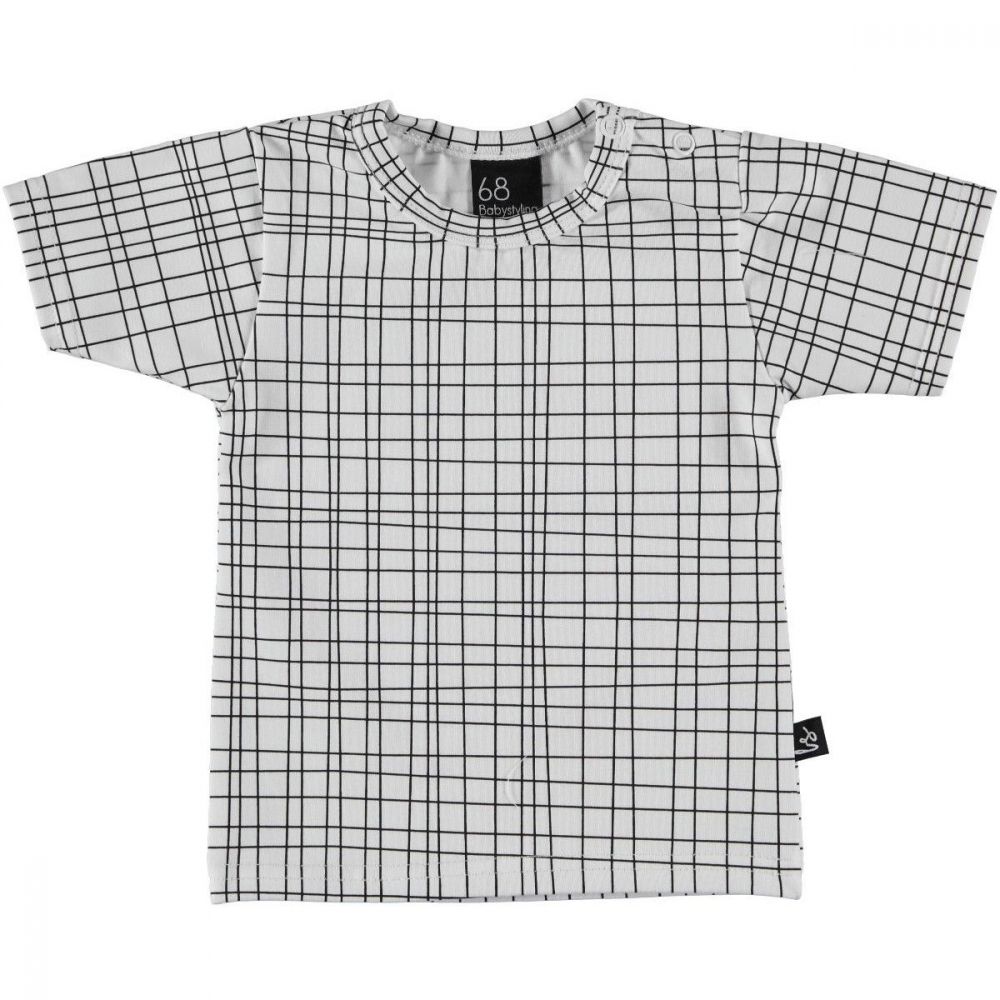 Criss Cross t-shirt (wit)