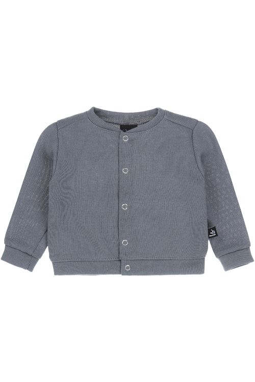 Jasje knitted (blauw/grijs) 
