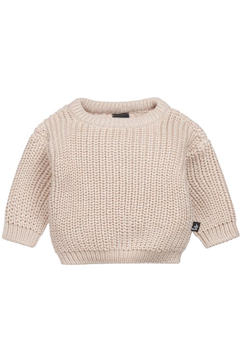Knitted sweater (sand) 