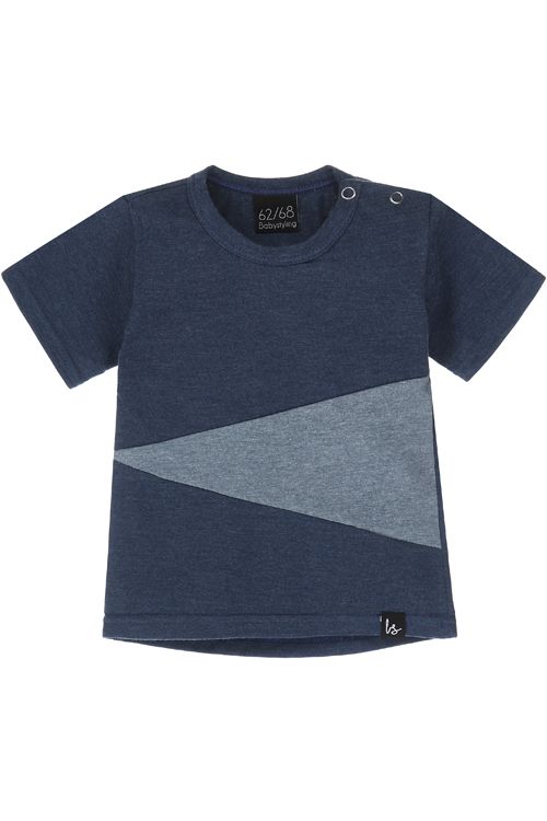 Mixed t-shirt (blauw/lichtblauw)