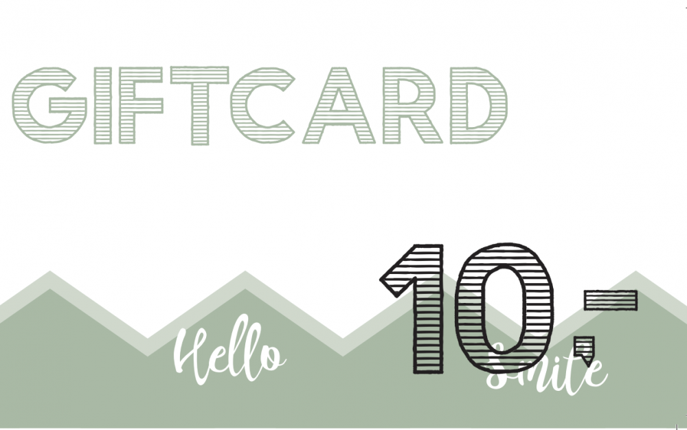 Giftcard - 10 euro