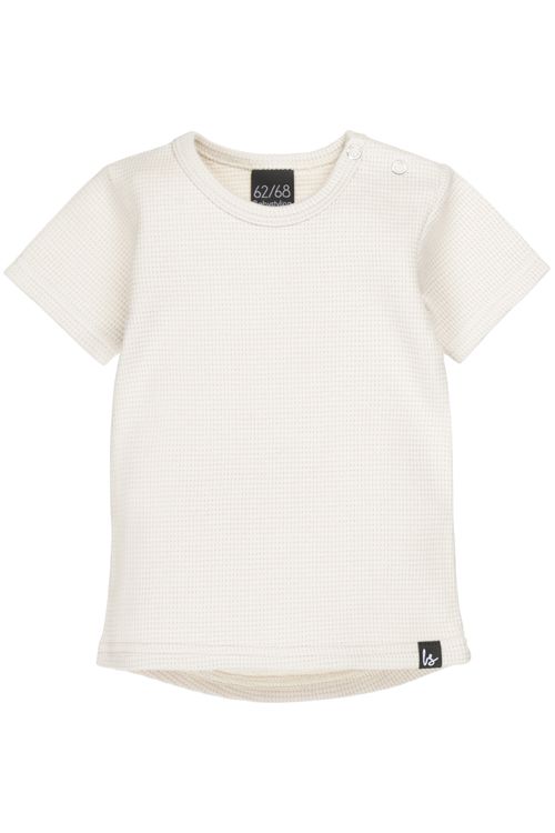 Wafel (sand) t-shirt (rounded back)