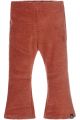 Flared pants small corduroy (roest)