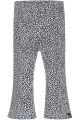 Flared pants luipaard wit 