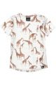 Giraffe party t-shirt (rounded back)
