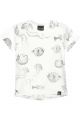 Pufferfish t-shirt (offwhite) (rounded back)