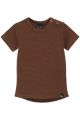 Rib t-shirt (bruin)