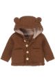 Newborn teddy jacket (bruin)